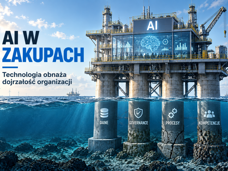 AI w zakupach: bez dobrych fundamentów technologia tylko skaluje problemy