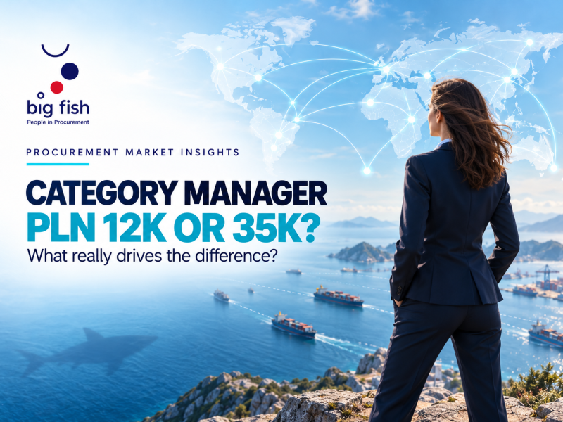Category Manager Salaries in Poland: What Drives the Difference Between PLN 12,000 and 35,000?