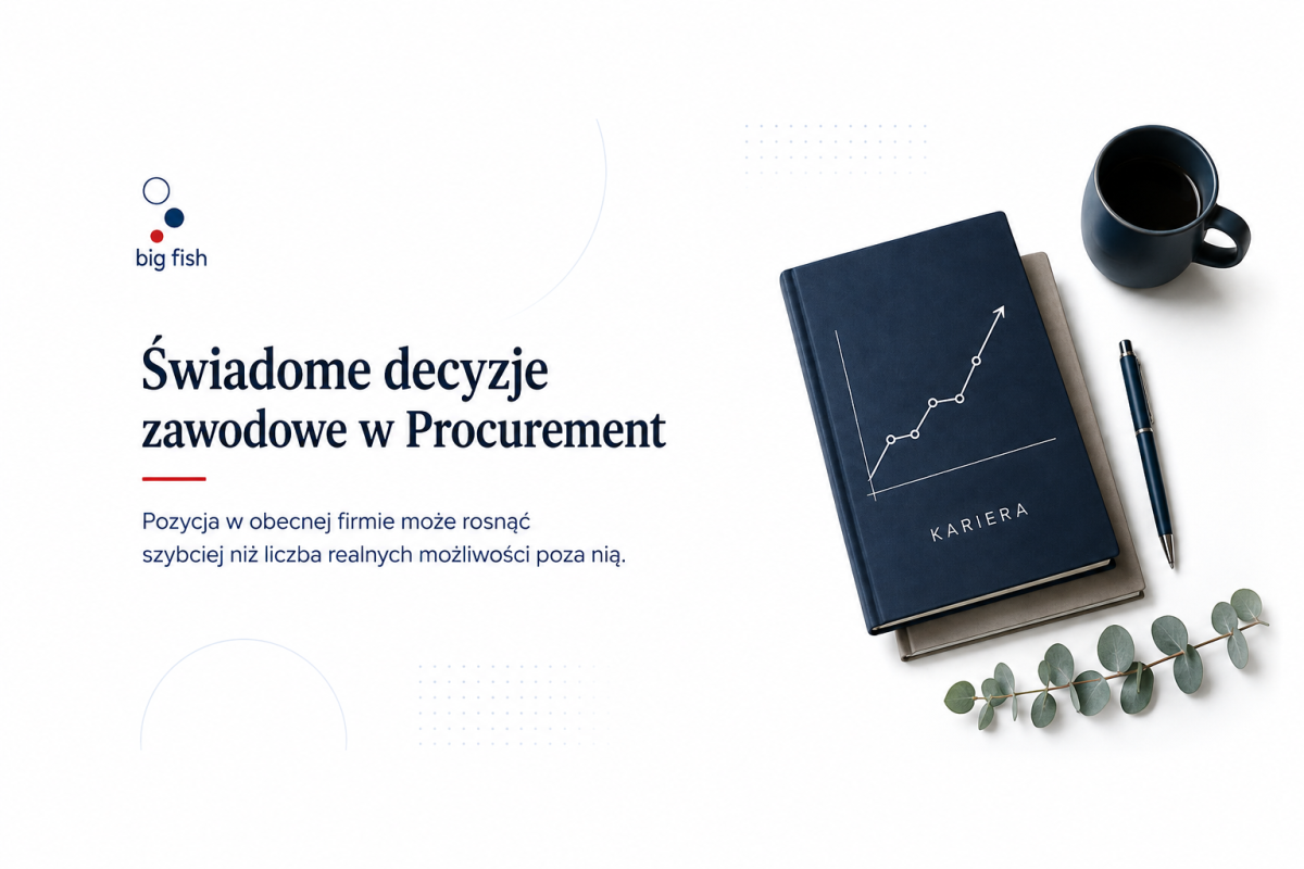 Świadome decyzje zawodowe w Procurement | Big Fish Sp. z o.o.
