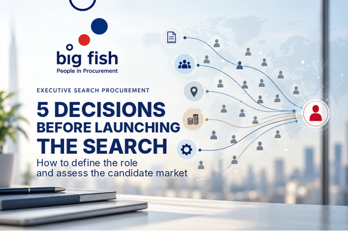 Procurement Recruitment: 5 Decisions to Make Before Launching the Search