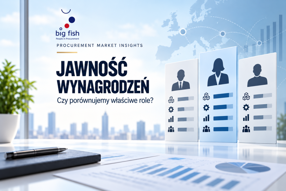 Jawność wynagrodzeń w Procurement: dlaczego sama nazwa stanowiska nie wystarcza? | BIG FISH S.C.